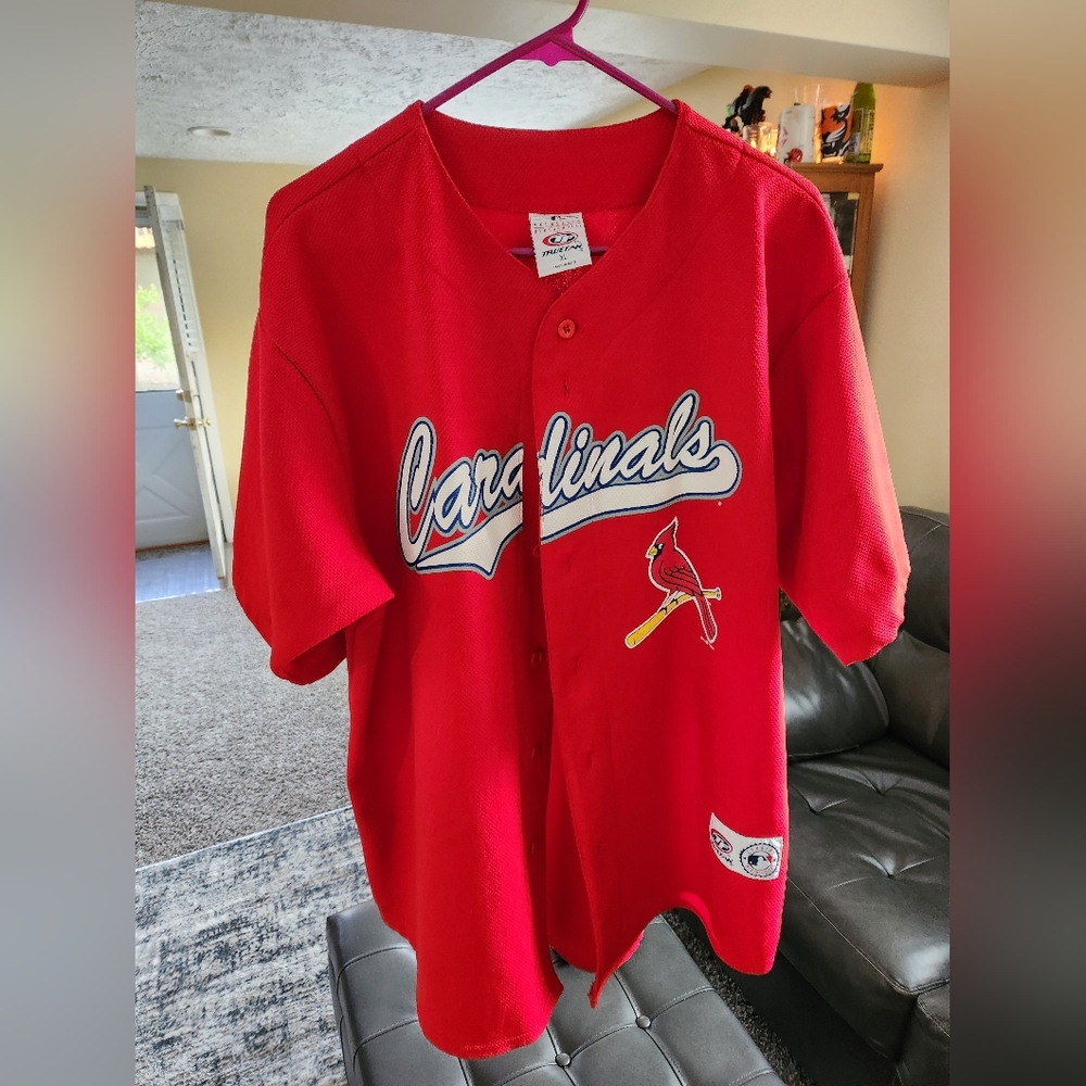 2001 Mark McGwire St Louis Cardinals Jersey Size XL Men